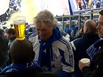 Football Fan Brings Pint To Se...
